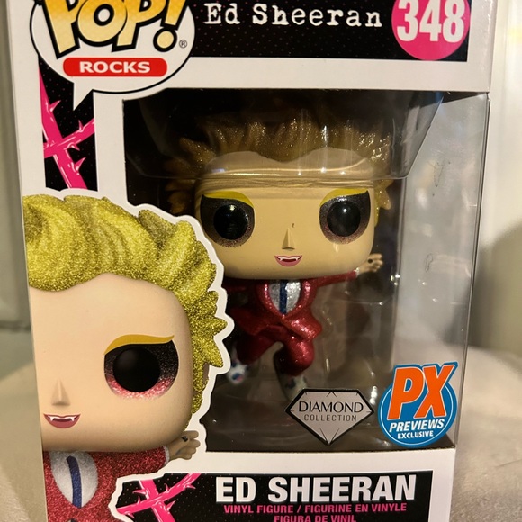 Cher and Ed Sheeran diamond glitter set pop icon - Picture 4 of 9